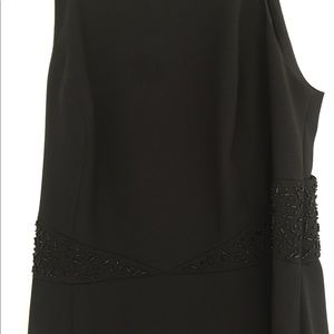 Long black evening dress